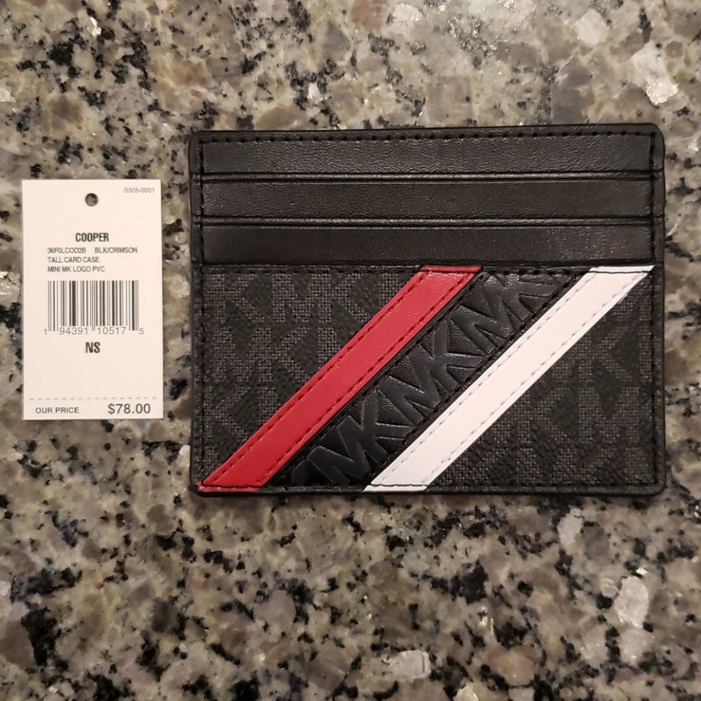 MK mens card case